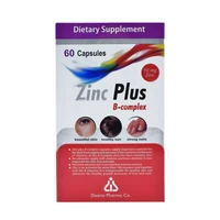 کپسول زینک پلاس 10 میلی گرمی تقویتکننده سیستم ایمنی و سلامت پوست و مو دانا مدل B-complex بسته 60 عددی با ویتامینهای گروه ب، بیوتین، فولیک اسید و ویتامین C، پیشگیری از ریزش مو و تقویت ناخن، ترمیم زخم و افزایش مقاومت بدن