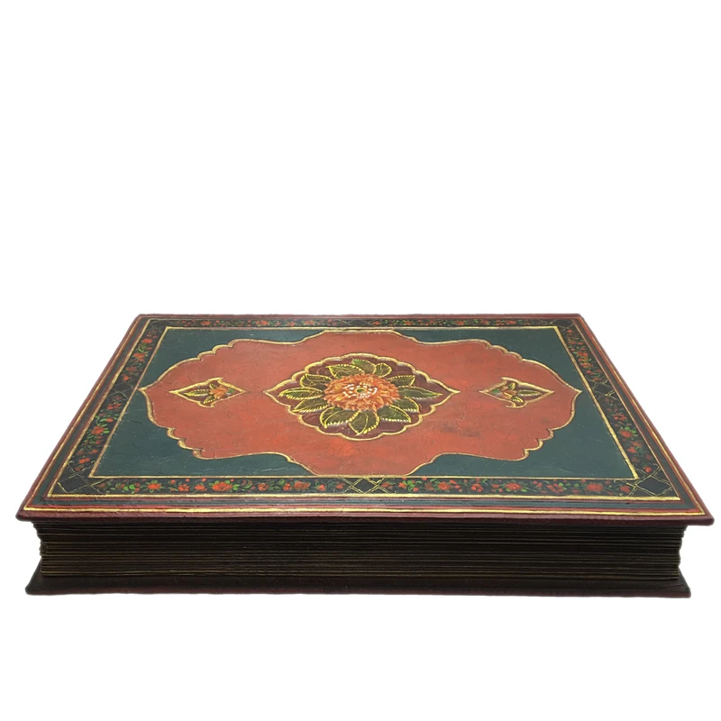 جعبه جواهر چوبی مدل  پاپیه ماشه کد J1D1C1