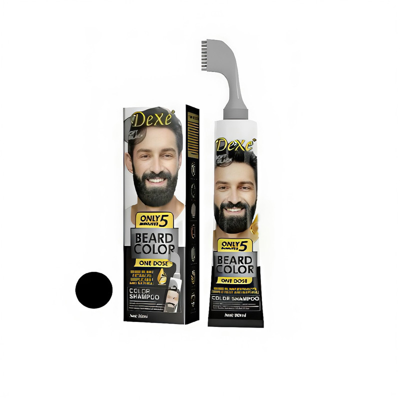 کرم رنگ مو مردانه ریش و سبیل دکسی شماره 01 حجم 80 میلی لیتر رنگ مشکی طبیعی