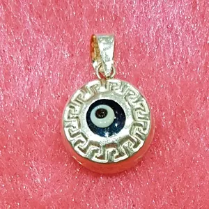 آویز گردنبند نقره زنانه مدل چشم نظر کد p455