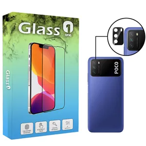 محافظ لنز دوربین گلس وان مدل Flz-01 مناسب برای گوشی موبایل شیائومی Poco M3