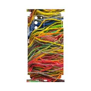 MAHOOT Fabric Texture 9-FullSkin Cover Sticker for Samsung Galaxy S10 Lite