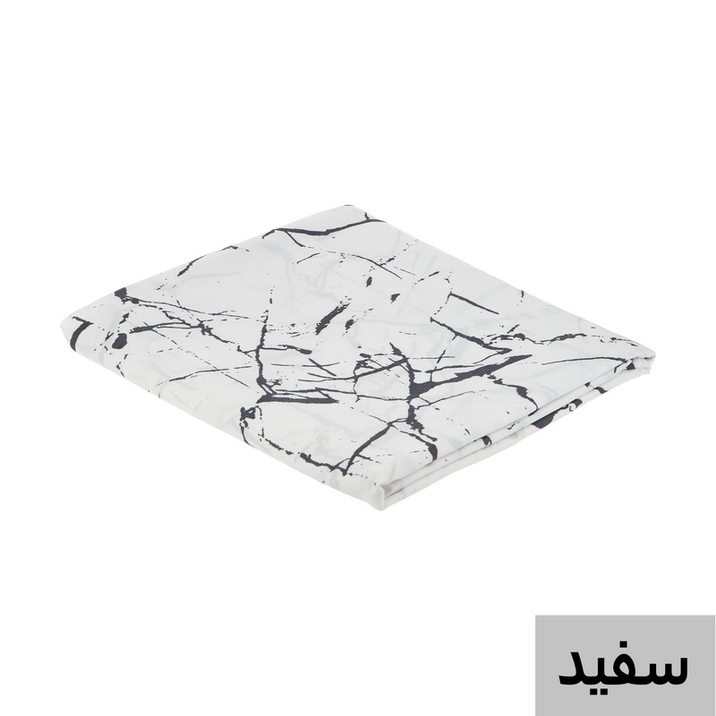 ملحفه آرین مدل مرمر دونفره سایز 240x250 سانتی متر