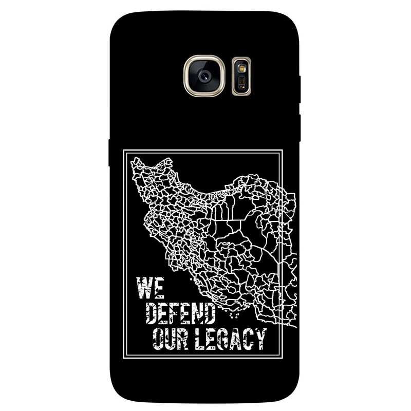 کاور مگافون طرح ایران مدل 1886 مناسب برای گوشی موبایل سامسونگ Galaxy S6 Edge       
