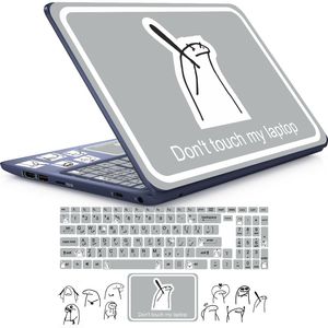 نقد و بررسی استیکر لپ تاپ راتیانا مدل فلورک 06 مناسب برای لپ تاپ 15 تا 17 اینچ به همراه برچسب حروف فارسی کیبورد توسط خریداران