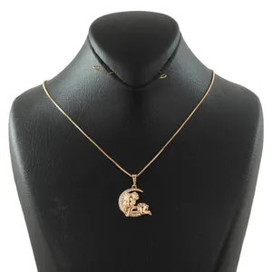 گردنبند زنانه ژوپینگ مدل ماه کد X302