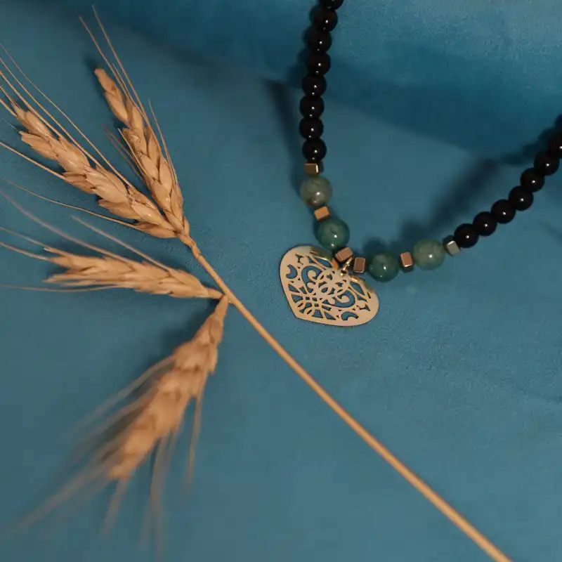 گردنبند طلا 18 عیار زنانه الن نار مدل قلب N10316