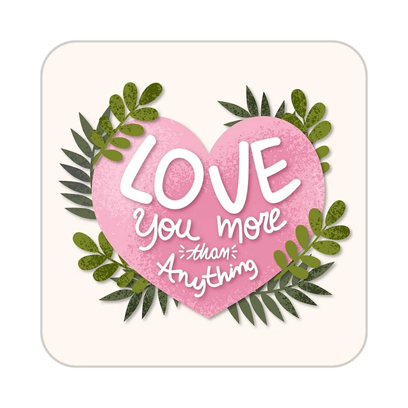 زیر لیوانی کاکتی طرح عاشقانه مدل mp39192