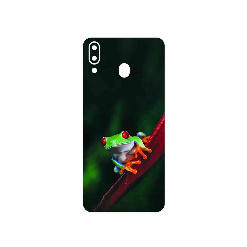 برچسب پوششی ماهوت مدل Frog مناسب برای گوشی موبایل سامسونگ Galaxy M20