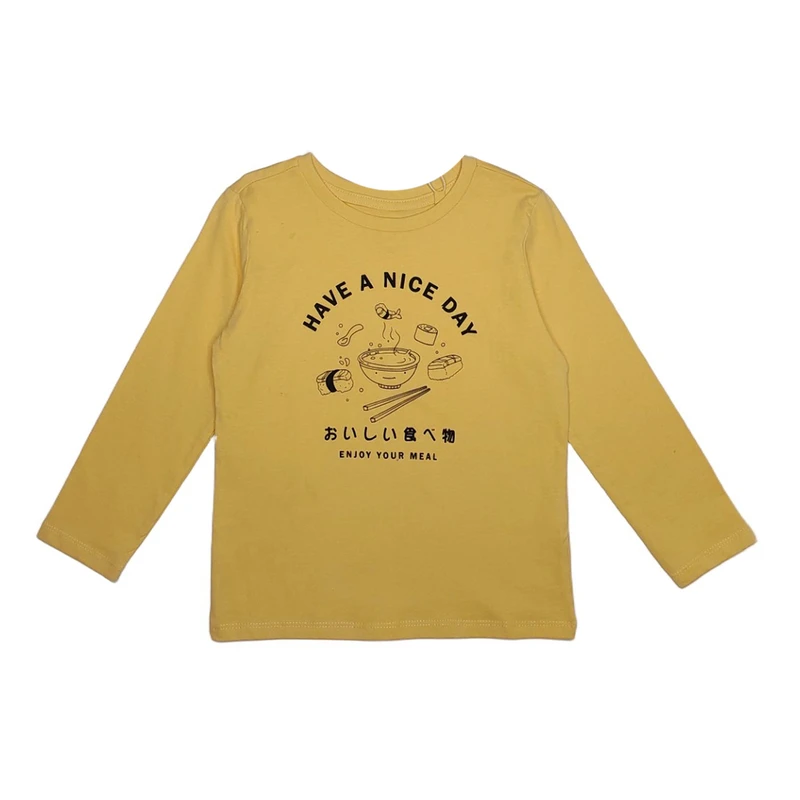 تی‌شرت آستین بلند پسرانه سین سی مدل 6653