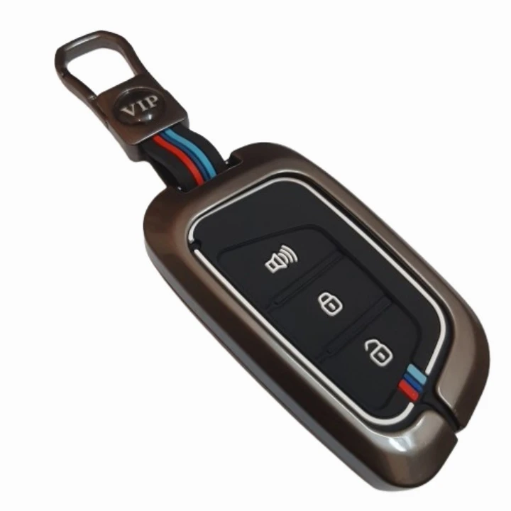 کاور ریموت و سوئیچ خودرو دیاموند شاپینگ مدل DS-KMC-K7-VIP-metal مناسب برای جک کی ام سی K7