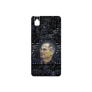 MAHOOT Collage of Steve Jobs 2 Cover Sticker for Huawei Shot X