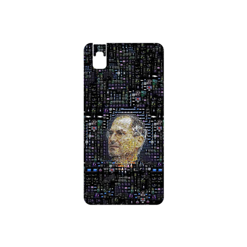 برچسب پوششی ماهوت مدل Collage of Steve Jobs 2 مناسب برای گوشی موبایل هوآوی Shot X