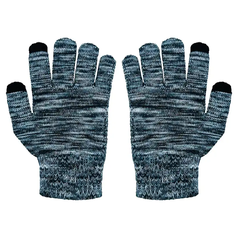 دستکش بافتنی تارتن مدل 38019 رنگ سبز