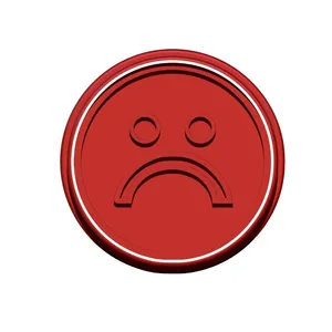 قالب شیرینی مدل sad emoji