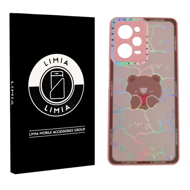 کاور لیمیا مدل فانتزی لنزدار پشت شیشه ای طرح عروسکی شبرنگی مناسب برای گوشی موبایل شیائومی Redmi Poco X5 Pro