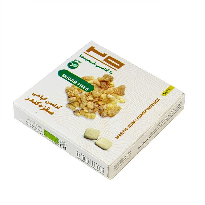 آدامس گیاهی سقز و کندر دیابتی بیست - 25 گرم