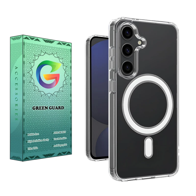 کاور گرین گارد مدل CR_Magsafe کد Clear 50 مناسب برای گوشی موبایل سامسونگ Galaxy S23 FE