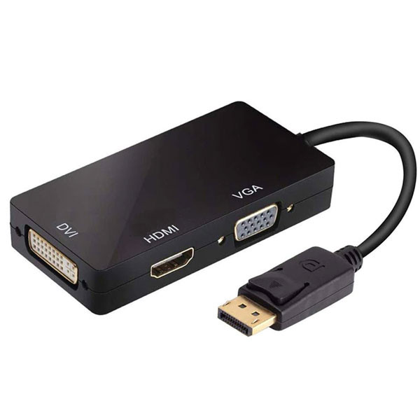 مبدل Display Port به VGA/DVI/HDMI ونتولینک مدل A-15488