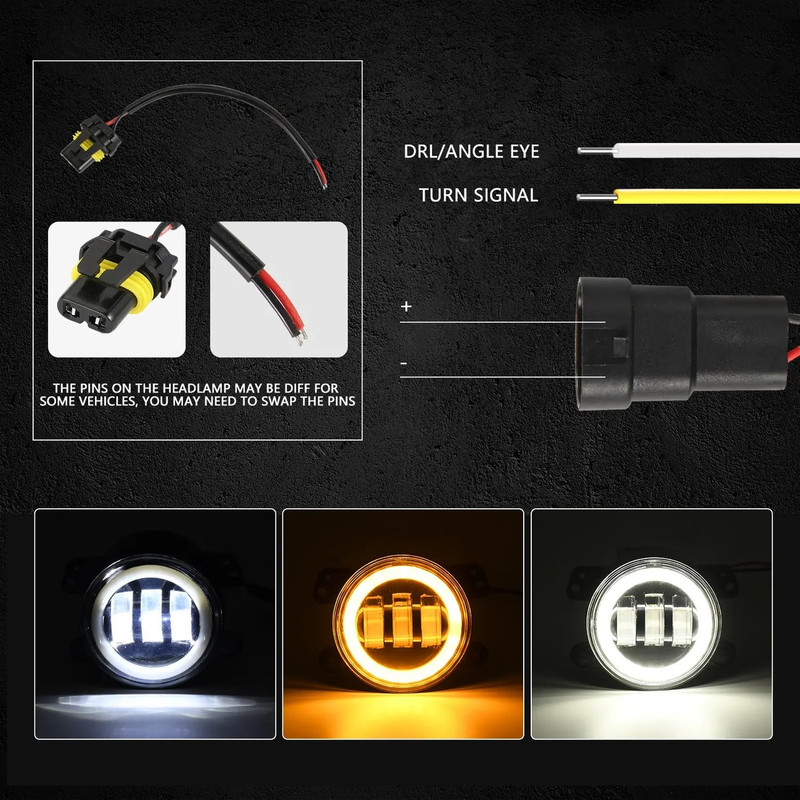 پرژکتور خودرو مدل تایگر بسته دو عددی