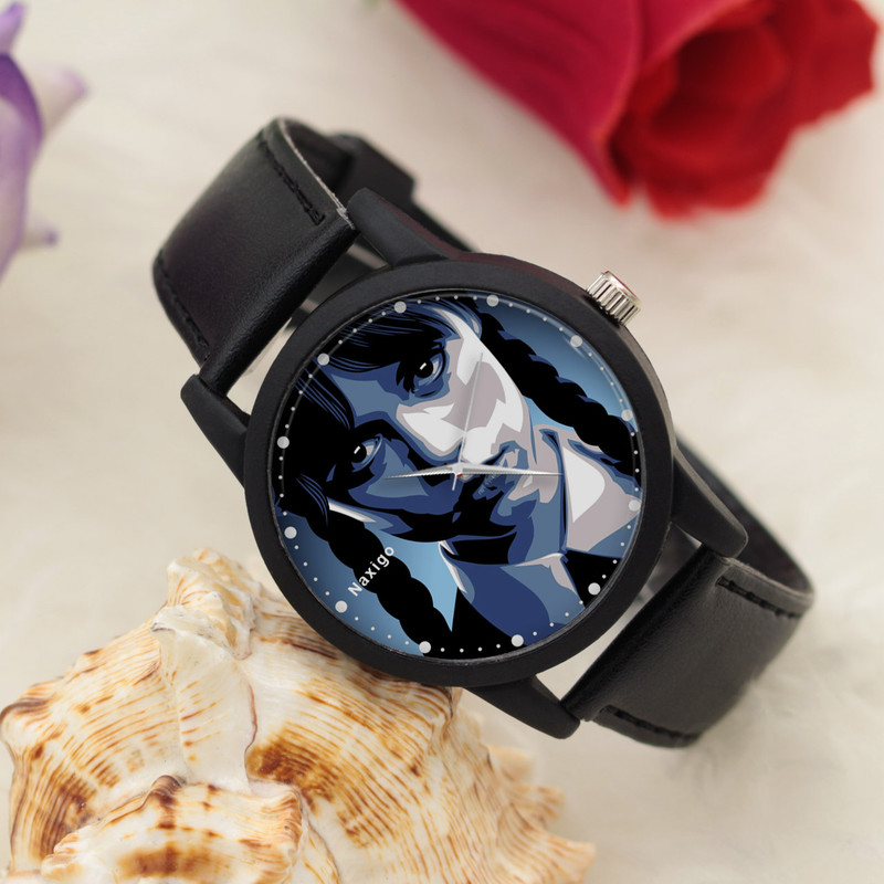 ساعت مچی عقربه ای ناکسیگو مدل Wednesday کد LF6784