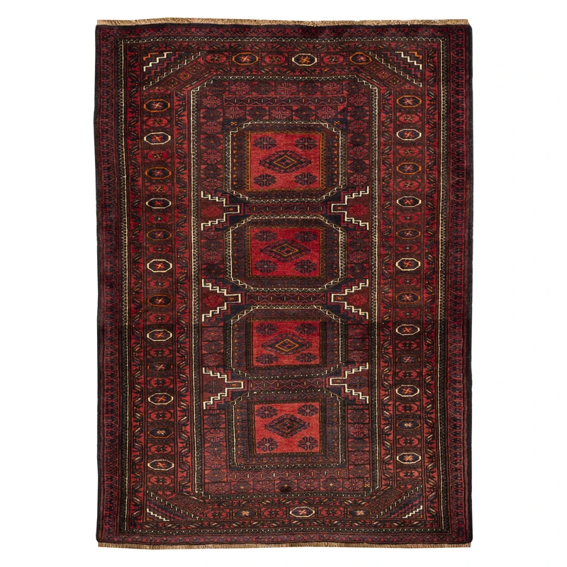 فرش دستبافت دو متری مدل بلوچ کد 19.22.1232