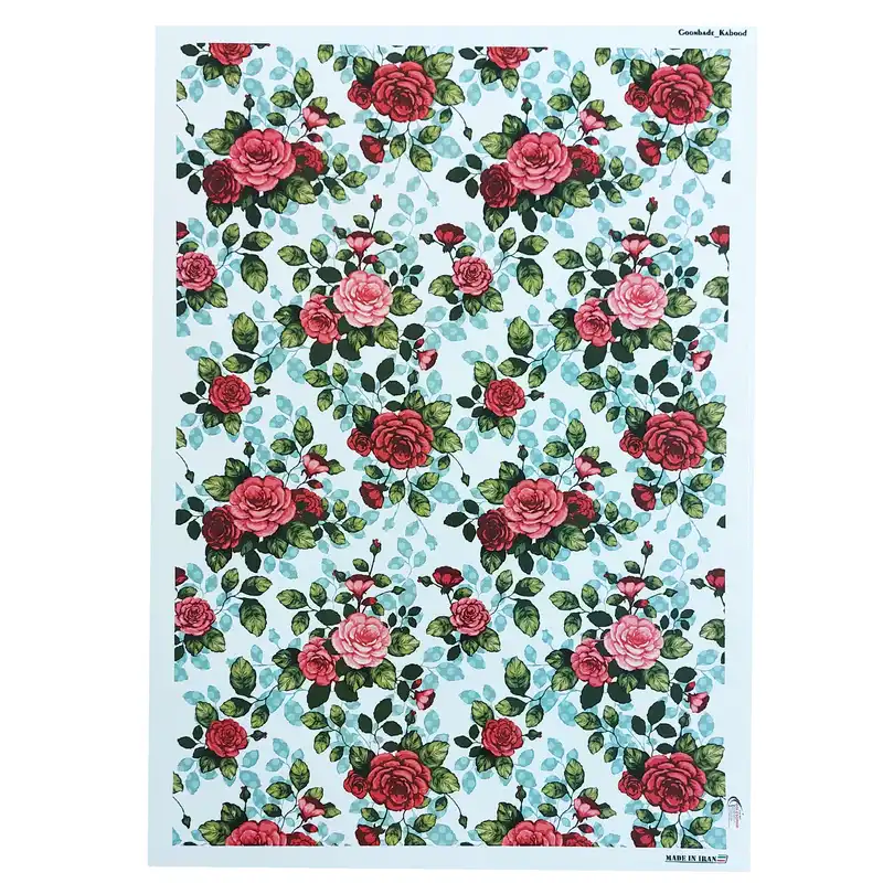 برچسب ترنسفر مدل رز پترن کد -0899