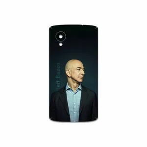 MAHOOT Jeff Bezos Cover Sticker for Google Nexus 5