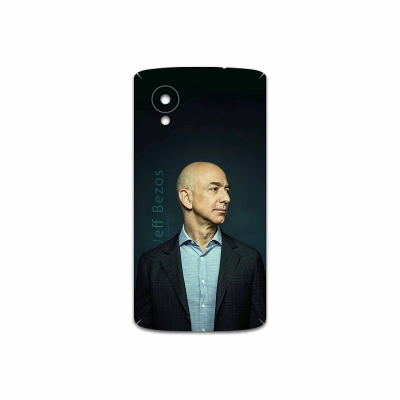 برچسب پوششی ماهوت مدل Jeff Bezos مناسب برای گوشی موبایل گوگل Nexus 5