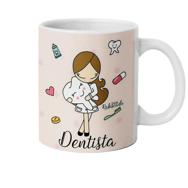 ماگ هومرو طرح دندان پزشک مدل MG1064