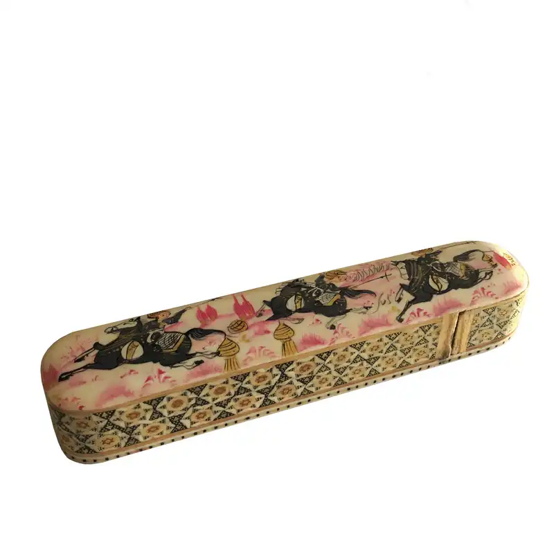 قلمدان خاتم کاری کد D46