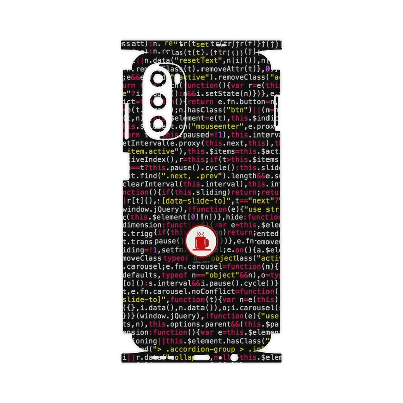 برچسب پوششی ماهوت مدل Programming 1-FullSkin مناسب برای گوشی موبایل موتورولا Moto G52