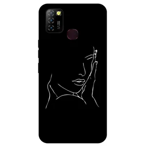 Megafone Girly 8153 Cover For Infinix Hot 10 Lite