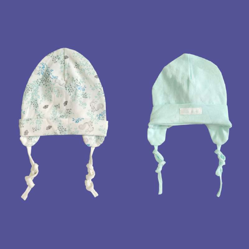 کلاه نوزادی کول کلاب مدل B-78888 مجموعه 2 عددی