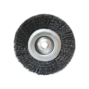 فرچه سیمی تخت صنعت براش مدل AT- 015 سایز 150 میلی متر