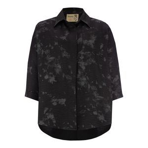 مانتو زنانه السانا مدل آذرگل کد 225901 رنگ مشکی