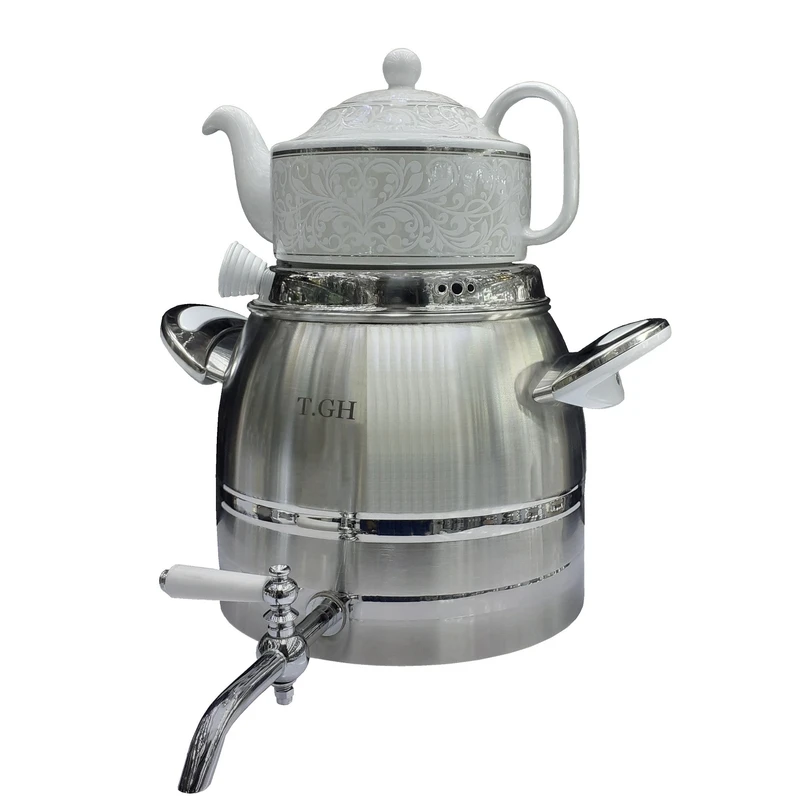 کتری قوری تی جی اچ مدل آپادانا گنجایش کتری 6 لیتر گنجایش قوری 1.2 لیتر