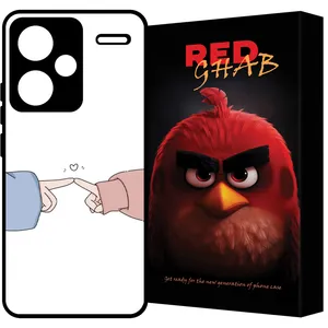  RED GHAB RCHAPN13PL Cover For Xiaomi Redmi Note 13 Pro Plus