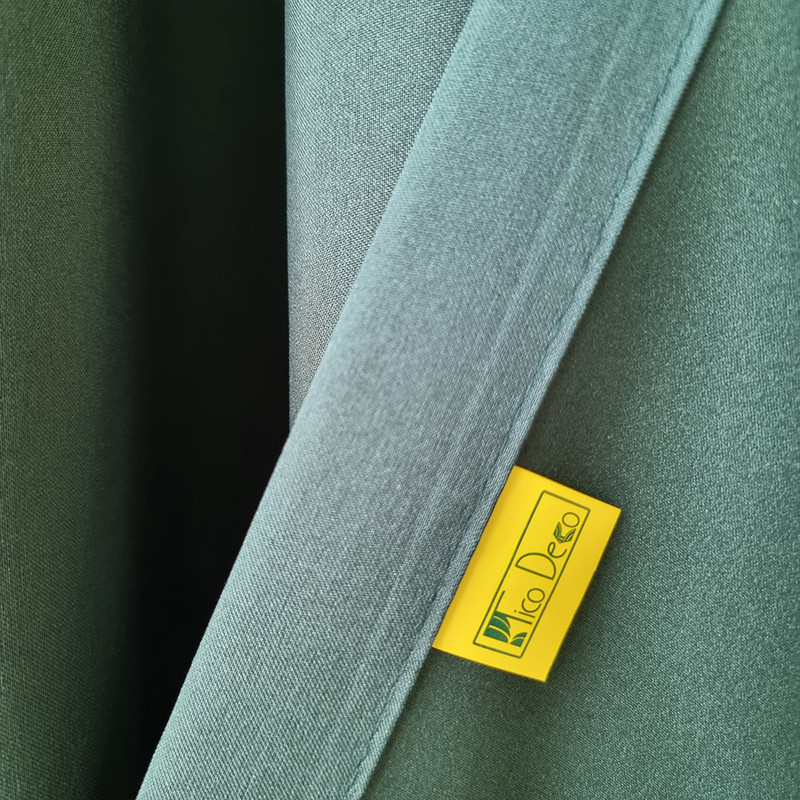 پرده تیکو دکو مدل ساتژ گاواردین شش چین سایز 225x280 سانتی متر