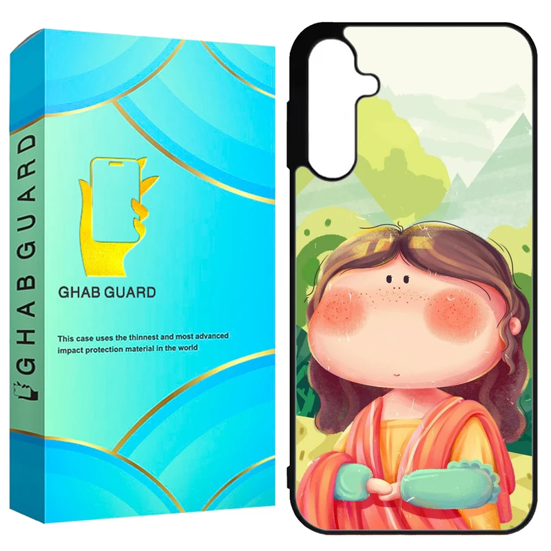 کاور قاب گارد طرح مونالیزا مدل GCHPA55 مناسب برای گوشی موبایل سامسونگ Galaxy A55 5G