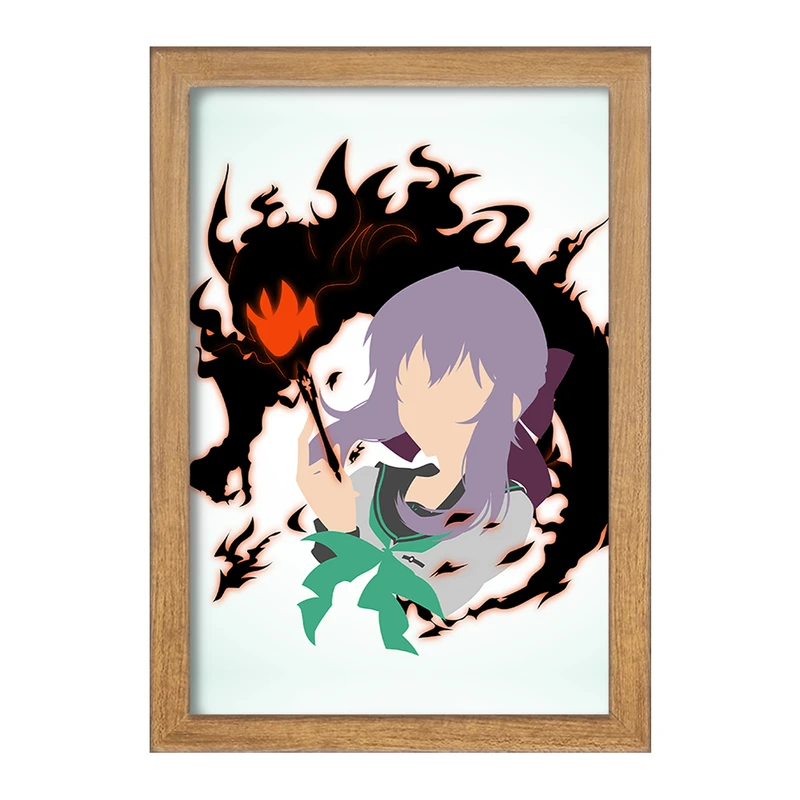 تابلو خندالو مدل علامت شینوا هیراگی انیمه اسرافیل پایانی  کد 12649