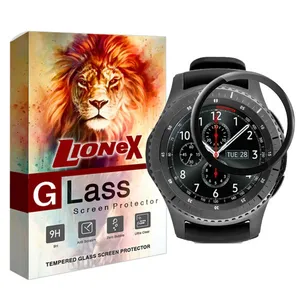 محافظ صفحه نمایش لایونکس مدل PMMAWL مناسب برای ساعت هوشمند سامسونگ Gear S3