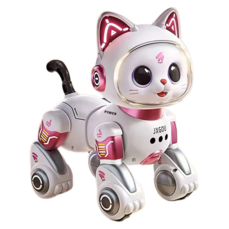 ربات کنترلی مدل Cat Toy با قابلیت راه رفتن، چرخیدن و تولید صدا