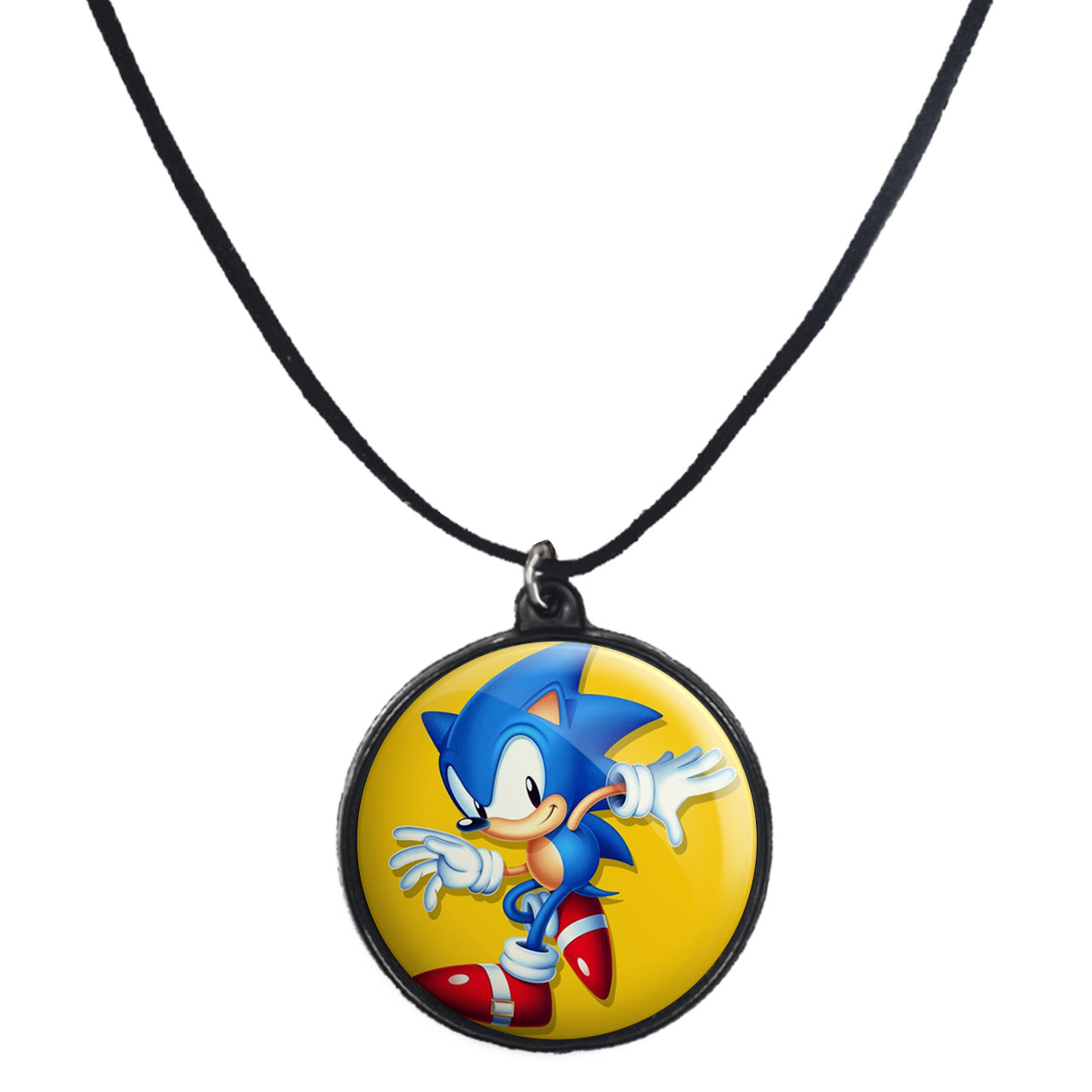 گردنبند پرمانه طرح سونیک کد pmb.15000 مدل دو طرفه