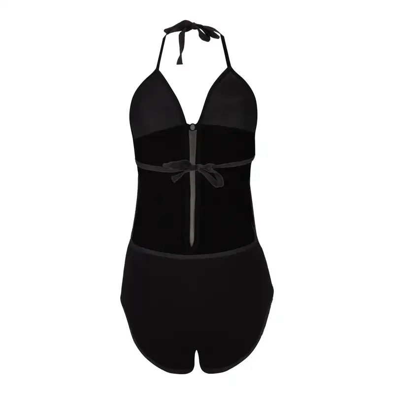 مایو زنانه ریاش مدل بندری ریشه دار کد 1016