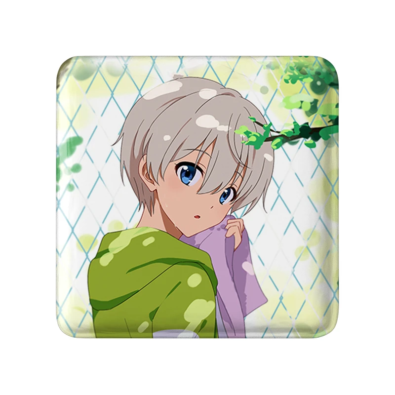 پیکسل خندالو طرح سایکا انیمه جوانی کمدی رومانتیک من مدل مربعی کد 32511