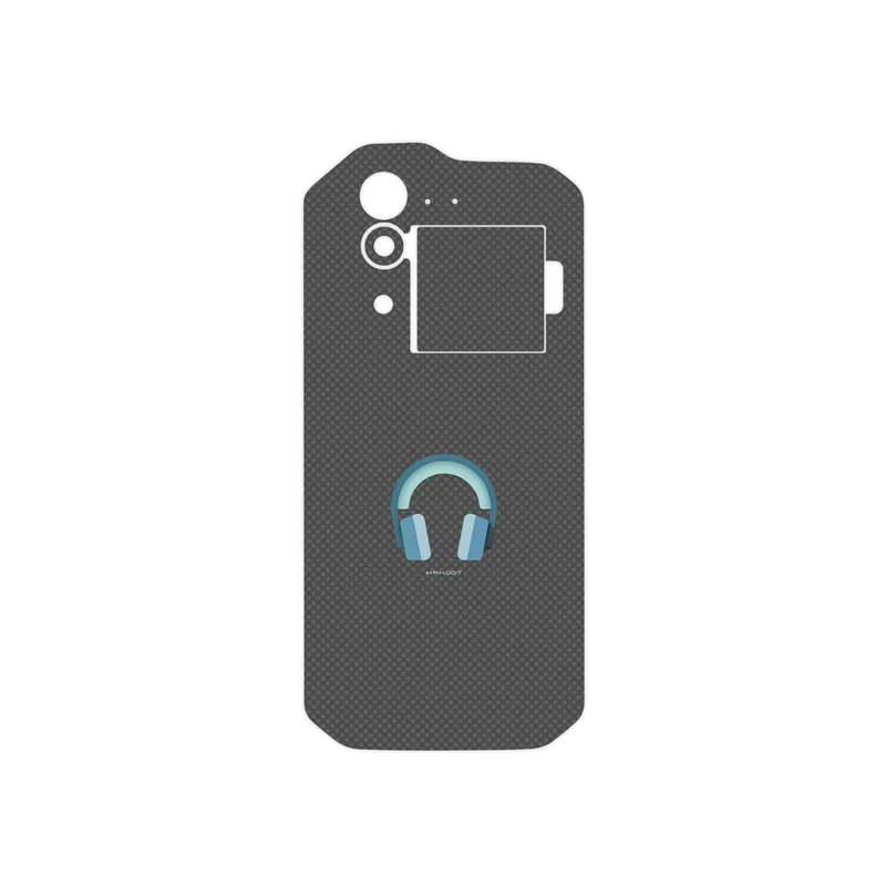 برچسب پوششی ماهوت مدل Minimal Headphone Icon مناسب برای گوشی موبایل کاترپیلار S60