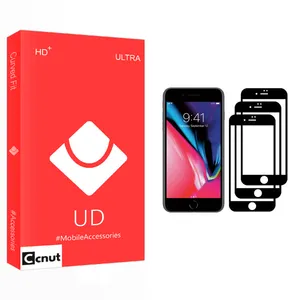 Coconut UD Glass Screen Protector For Apple iPhone 7 Plus Pack Of 3