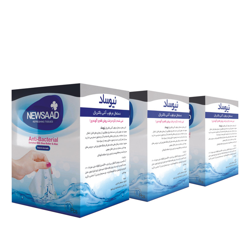 دستمال مرطوب نیوساد مدل +A مجموعه 3 عددی دستمال مرطوب نیوساد مدل +A مجموعه 3 عددی