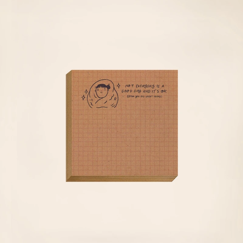 کاغذ یادداشت مریخ مدل Good day 1027 سایز ۹×۹ سانتیمتر بسته ۱۰۰ عددی 